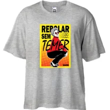 Футболка Oversize Rebolar Sem Temer