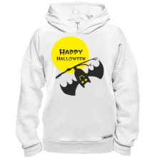 Худи BASE Happy Halloween с летучей мышью