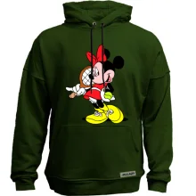 Худи без начеса Minie Mouse теннис 2