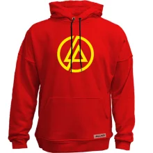 Худи без начеса Linkin Park (круглый логотип)