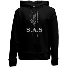 Детское худи без начеса S.A.S.