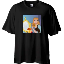 Футболка Oversize Cinderella eating