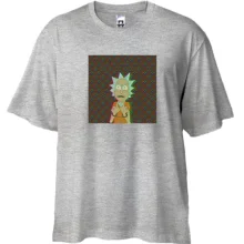 Футболка Oversize Rick in handcuffs