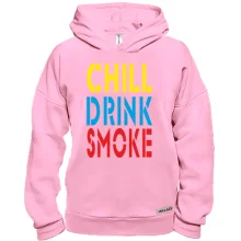 Худі BASE Chill, Drink, Smoke