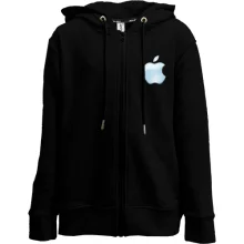 Дитяче худі на блискавці з логотипом Apple