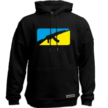 Худи без начеса Ukrainian fighter