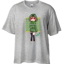 Футболка Oversize Minecraft Girl