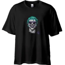 Футболка Oversize Joker in sunglasses