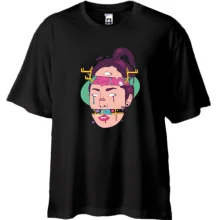 Футболка Oversize Brain out art