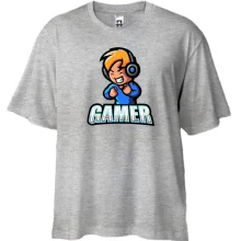 Футболка Oversize Gamer.