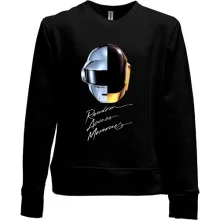 Детский свитшот без начеса Daft Punk (Дафт Панк)