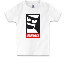 Дитяча футболка BEND (OBEY Bender)