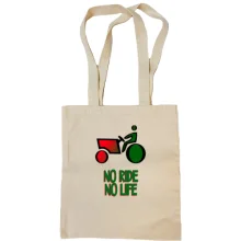 Сумка шопер No ride no life