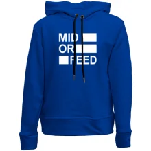 Детское худи без начеса Mid or feed
