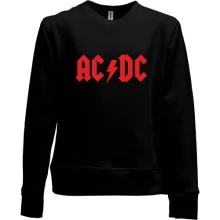 Детский свитшот без начеса AC/DC logo