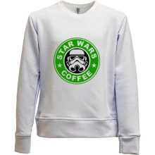 Дитячий світшот без начосу StarWars coffee