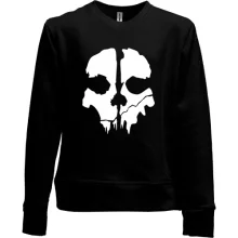 Детский свитшот без начеса CoD Ghosts (Skull)