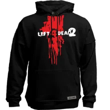 Худи без начеса Left 4 Dead 2 (кровь из шеи)
