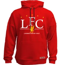 Худи без начеса LFC 5 звезд