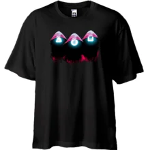 Футболка Oversize Игра в кальмара (Тени в масках)