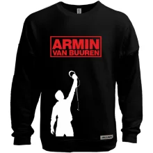 Світшот без начосу Armin Van Buuren (з силуетом)