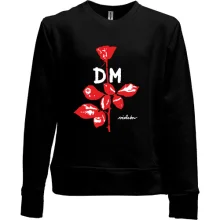 Детский свитшот без начеса Depeche Mode large rose