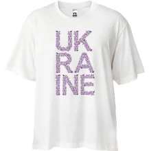 Футболка Oversize Ukraine (визерунки)