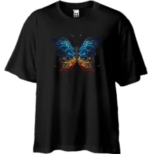 Футболка Oversize Стилізований метелик