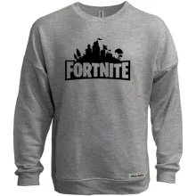 Світшот без начосу з написом Fortnite