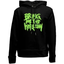 Детское худи без начеса Bring me the horizon green