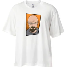 Футболка Oversize Breaking Bad - Хайзенберг Art