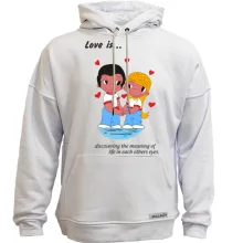 Худи без начеса Love is...