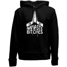 Дитяче худі без начосу Namaste Bitches