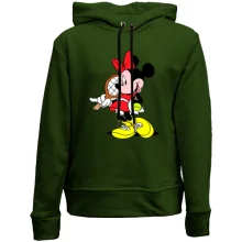 Детское худи без начеса Minie Mouse теннис 2