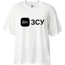 Футболка Oversize с принтом 