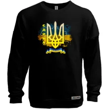 Світшот без начосу з написом "Україна Єдина"
