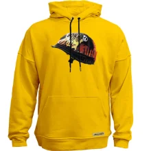 Худи без начеса Цельнометаллическая оболочка "Born to kill"