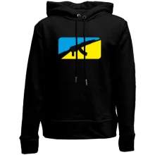 Детское худи без начеса Ukrainian fighter