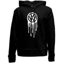 Детское худи без начеса Volkswagen с потеками