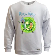 Свитшот без начеса Rick and Morty