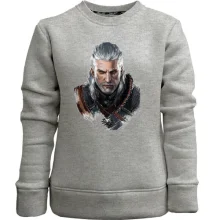 Детский свитшот без начеса The Witcher 3 - Геральт (2)