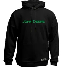 Худи без начеса John Deere (надпись)