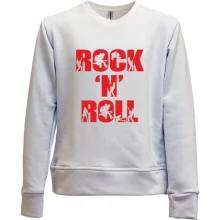 Детский свитшот без начеса Rock'n Roll