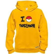Худі BASE I love Pokemon