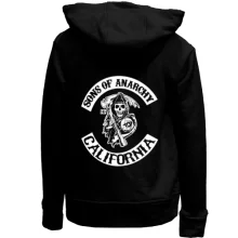 Дитяче худі без начосу Sons of Anarchy California