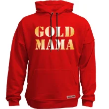 Худи без начеса Gold мама 2