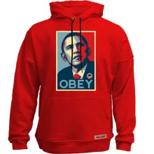 Худи без начеса Obey Obama