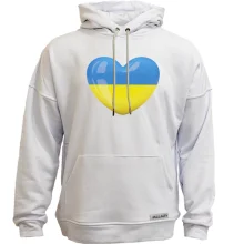 Худи без начеса Люблю Украину