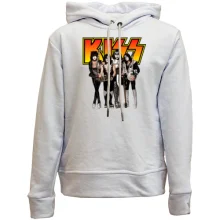 Дитяче худі без начосу з рок групою KISS