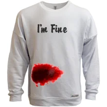Світшот без начосу I'm fine